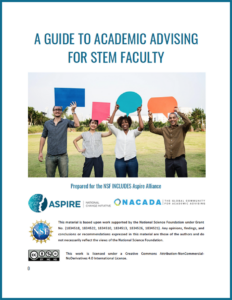 Guide Cover with 4 diverse people each holding a shaped speech bubble - one is holding a blue rectangle, one a pink square, 1 a teal circle, and 1 an orange oval